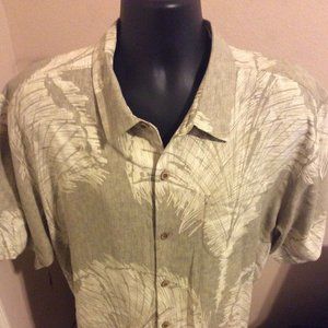 Tommy Bahama Silk Hawaiian Button shirt XL